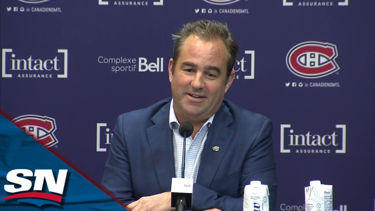 Full Geoff Molson Press Conference On Montreal Canadiens Management Changes (English)