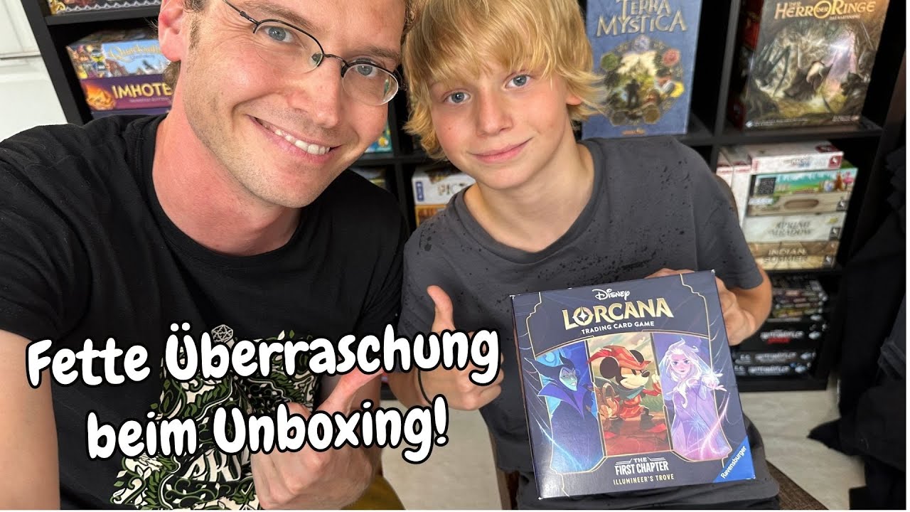 Fette Überraschung beim Illumineer's Trove Unboxing – Disney Lorcana