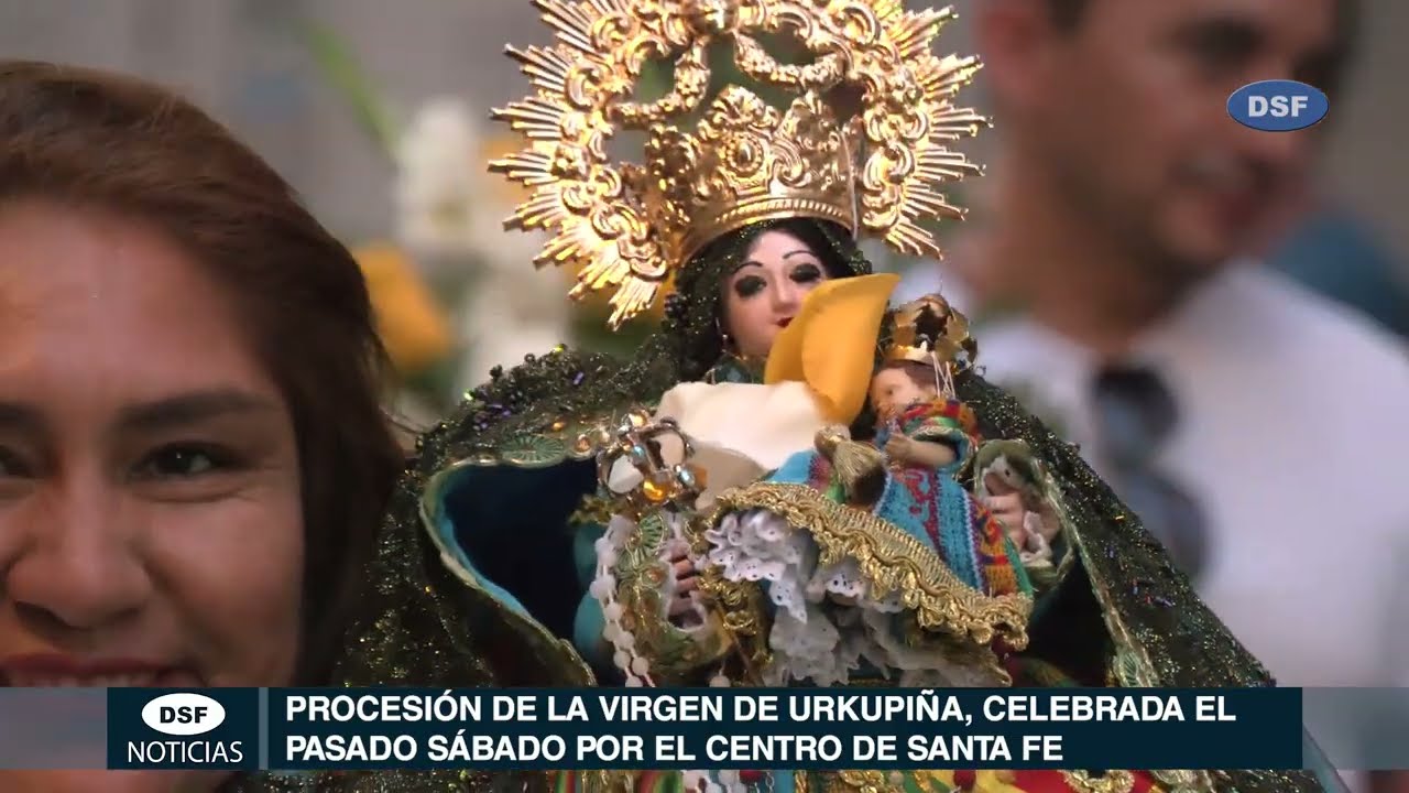 DSF NOTICIAS | PROCESIÓN VIRGEN DE URKUPIÑA DE SANTA FE (GARANADA)