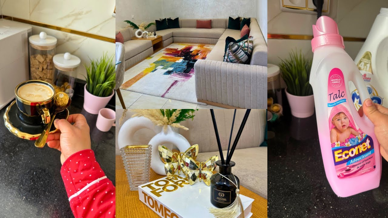تجربتي مع غسالة الأواني🌸تنظيف عميق للبيت🌸تجربتي صريحة🌸تغير ديكور🌸منظف الزجاج🌸الحداكة🌸