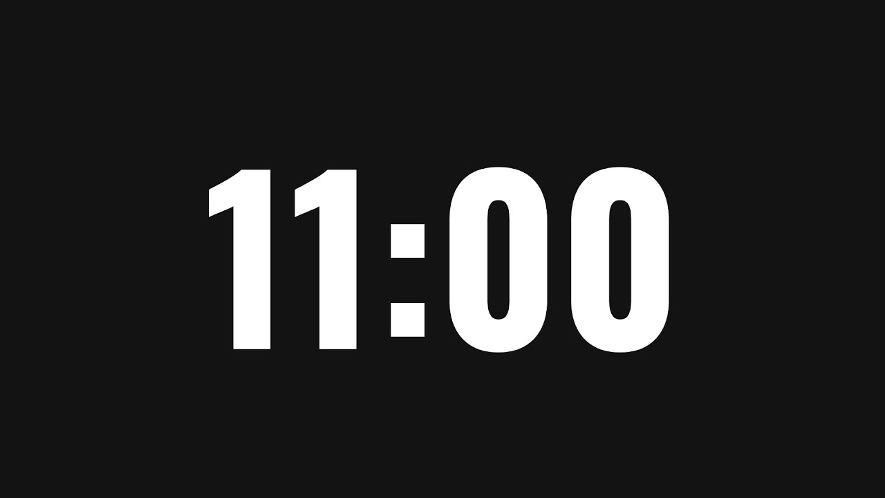 Таймер 11 Минут