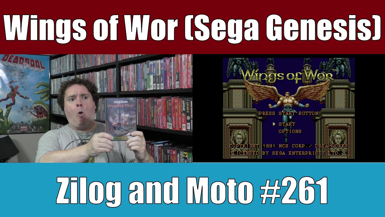 Wings of Wor (Sega Genesis) - Zilog and Moto #261