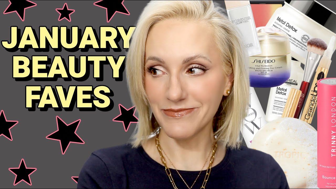 JANUARY BEAUTY FAVOURITES | Skincare over 40 | Makeup over 40