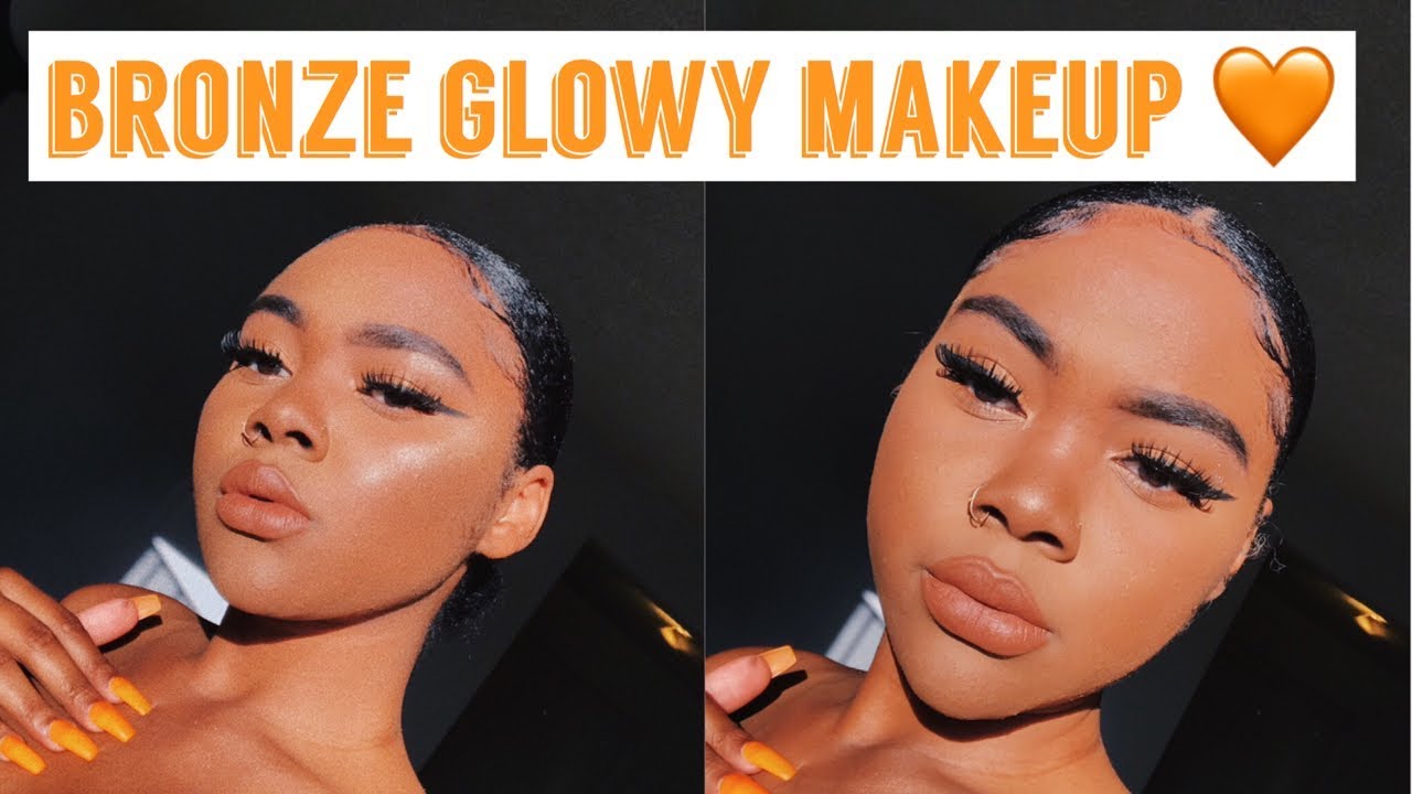 glowy golden makeup tutorial | blaican ♡