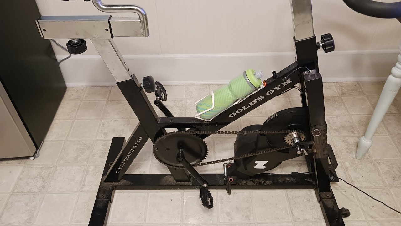 DIY Smart Trainer + Dumb Spin Bike = Budget Zwift Ride