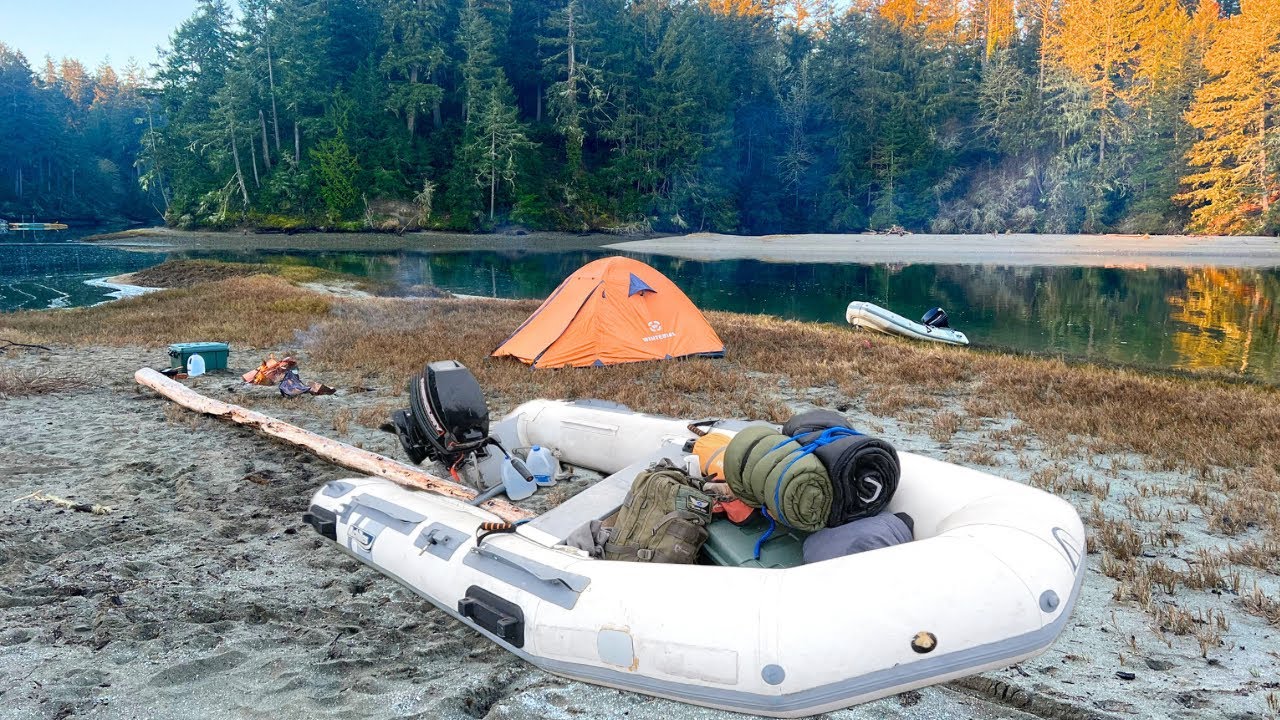 The Ultimate Island Camping Adventure in Washington State!