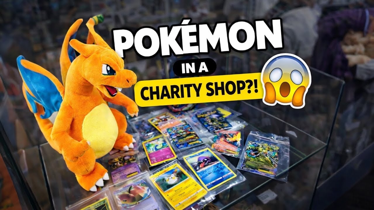 This Charity Shop Had A Pokémon DISPLAY CASE… I Couldn’t Believe It 😱