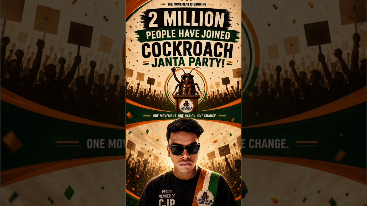 I'm supporter of CJP #meme #funny #CJP #coackroachjantaparty