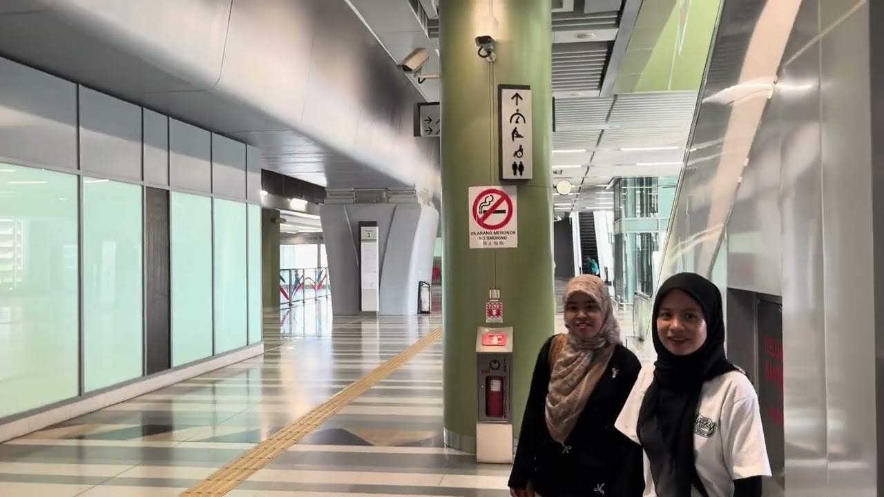 [Greater Kuala Lumpur MRT] - Kajang - from Entrance B to Platform 2 (KGL)