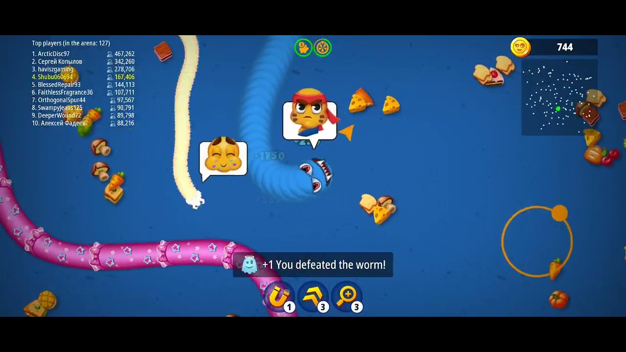Gaint snake gameplay 