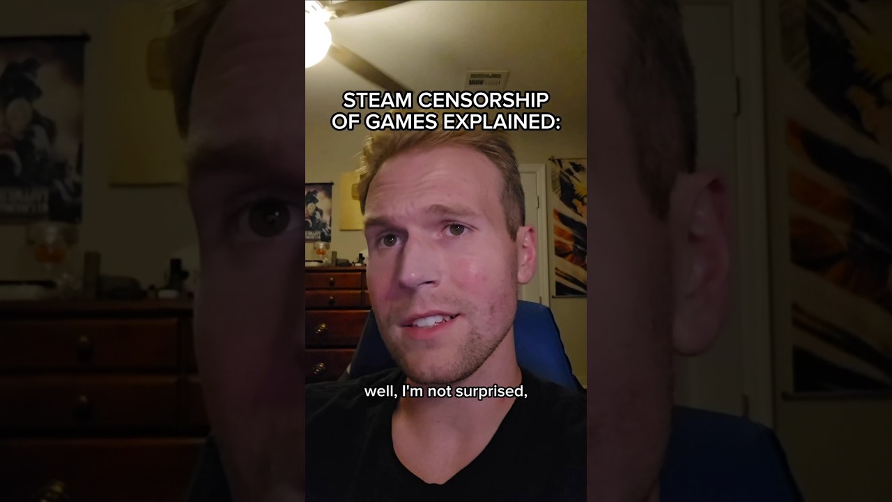 Объяснение цензуры игр в Steam #шорты