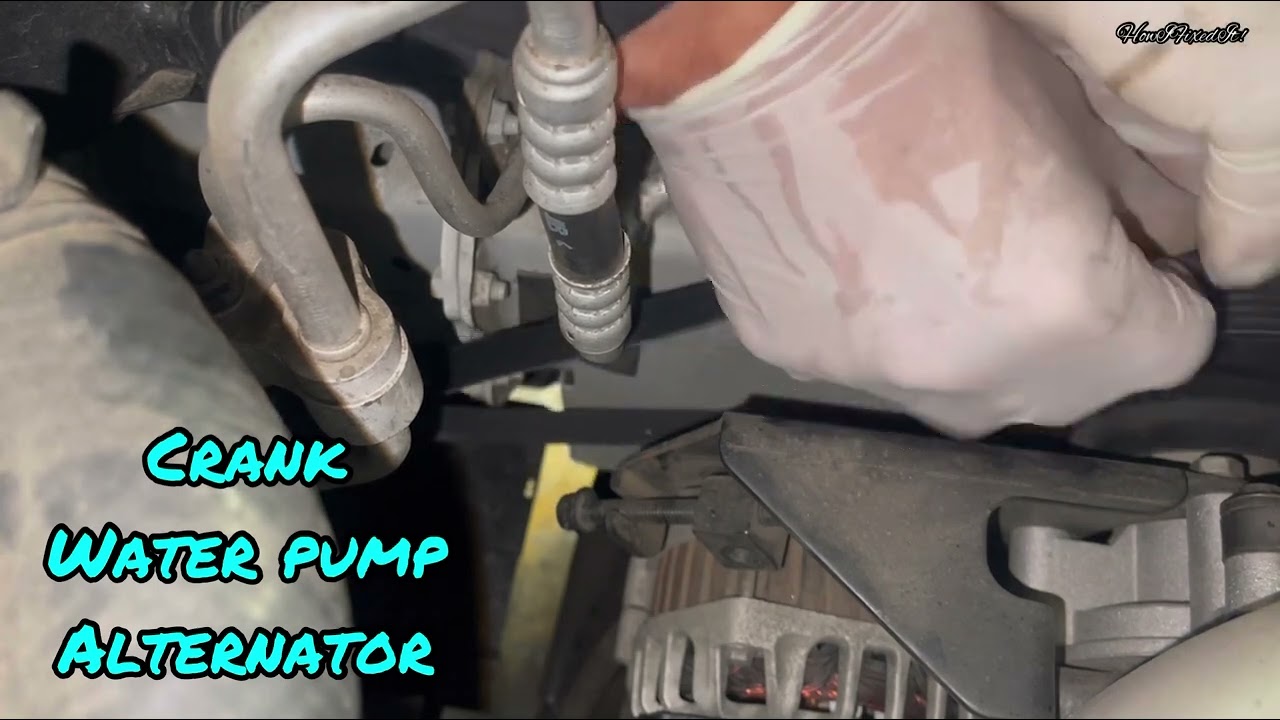 How To Replace Hyundai Alternator Belt/2010 Hyundai Elantra Alternator Belt Replacement Procedure