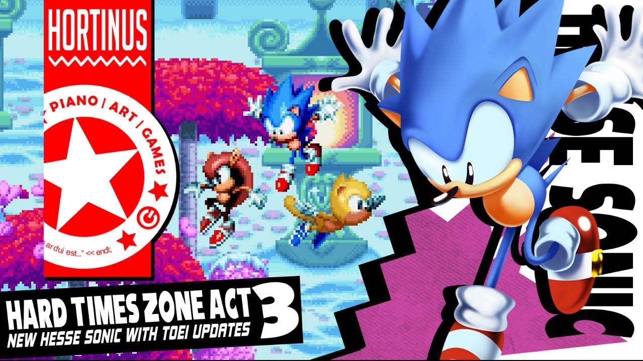 ✪ Hard Times Zone Act 3 | Hesse Sonic Mania Concept Mod (13K Sub Special) ✪