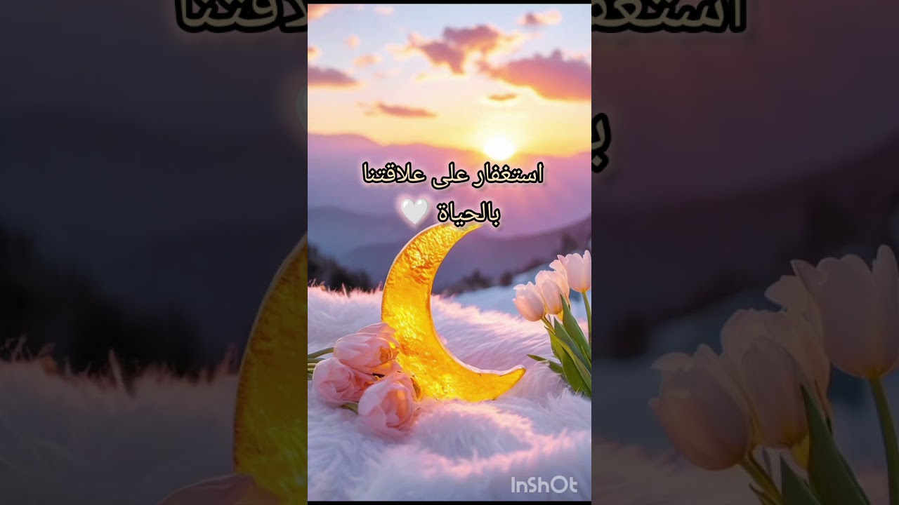 تأمل استغفار  على علاقتنا بالحياة 🤍