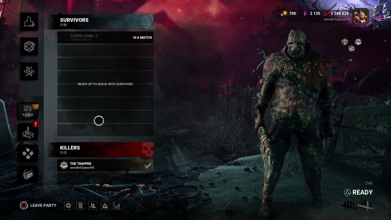 Come watch 2v8 Dead by daylight