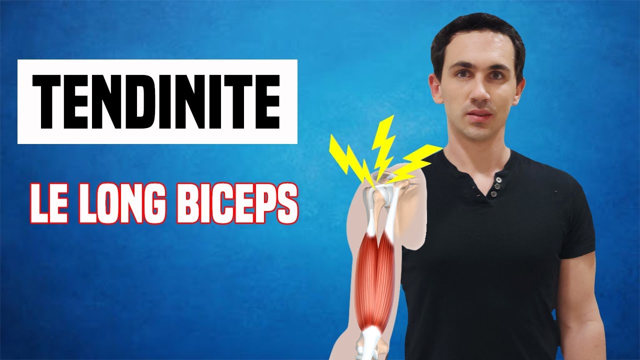 TENDINITE DE L'ÉPAULE (LONG BICEPS) : EXERCICES ET CONSEILS KINÉ