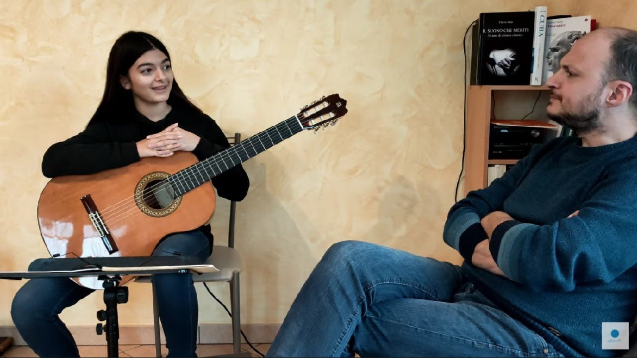 Chitarra Classica: LEZIONE 23 con Gaia - #FlavioSala - Live Streaming (29-03-2022) - Osserva
