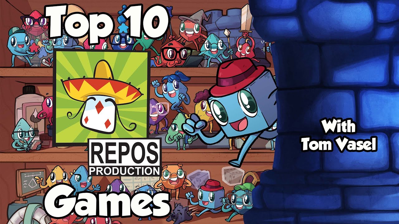 Top 10 Repos Productions Games - with Tom Vasel