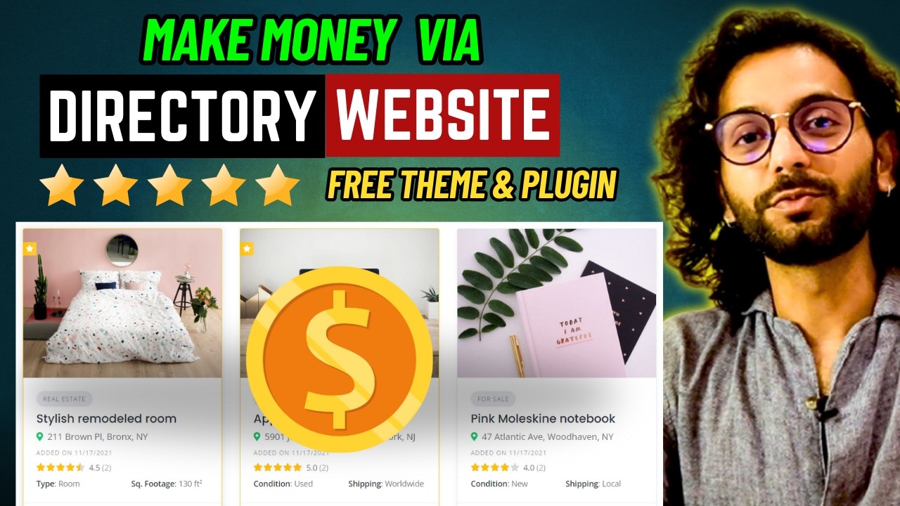 How to Create a Free Directory Listing Website (& Make Money Online )