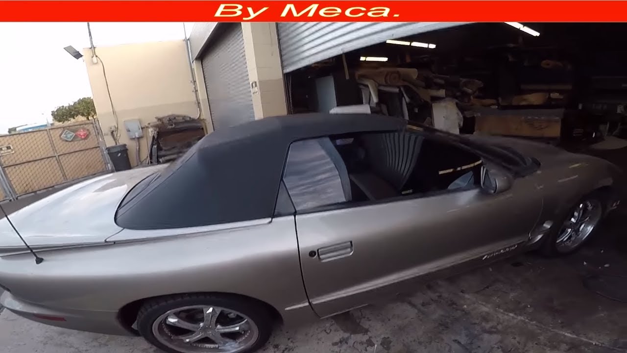 How to Install 1994 - 2002 Pontiac Firebird Coinvertible Top