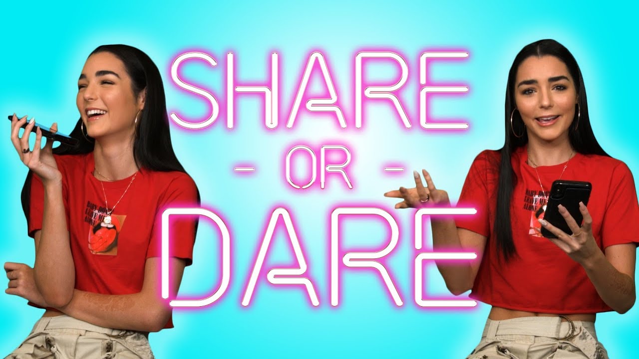 Indiana Massara Shares What’s In Her iPhone | SHARE OR DARE
