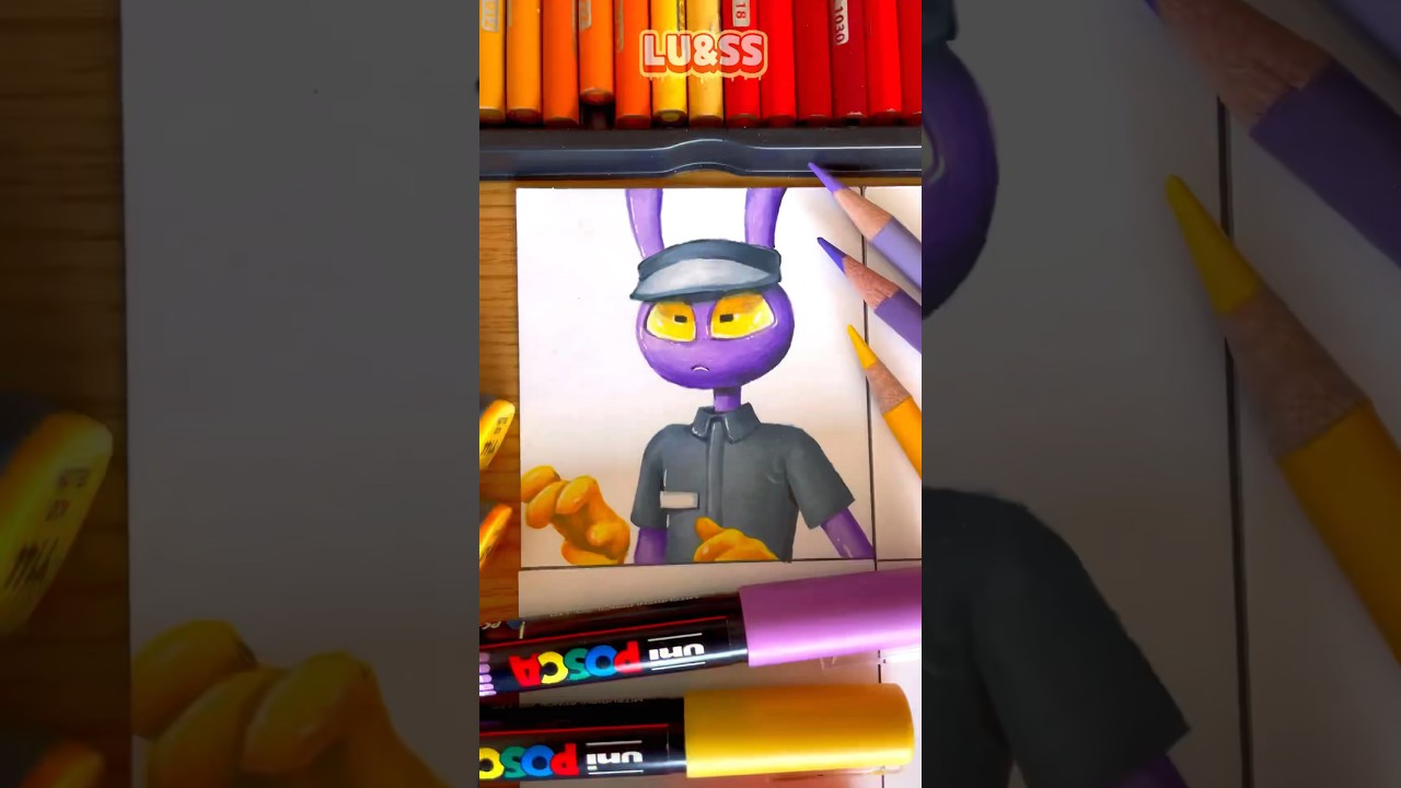 Please draw New Jax. [The Amazing Digital Circus]