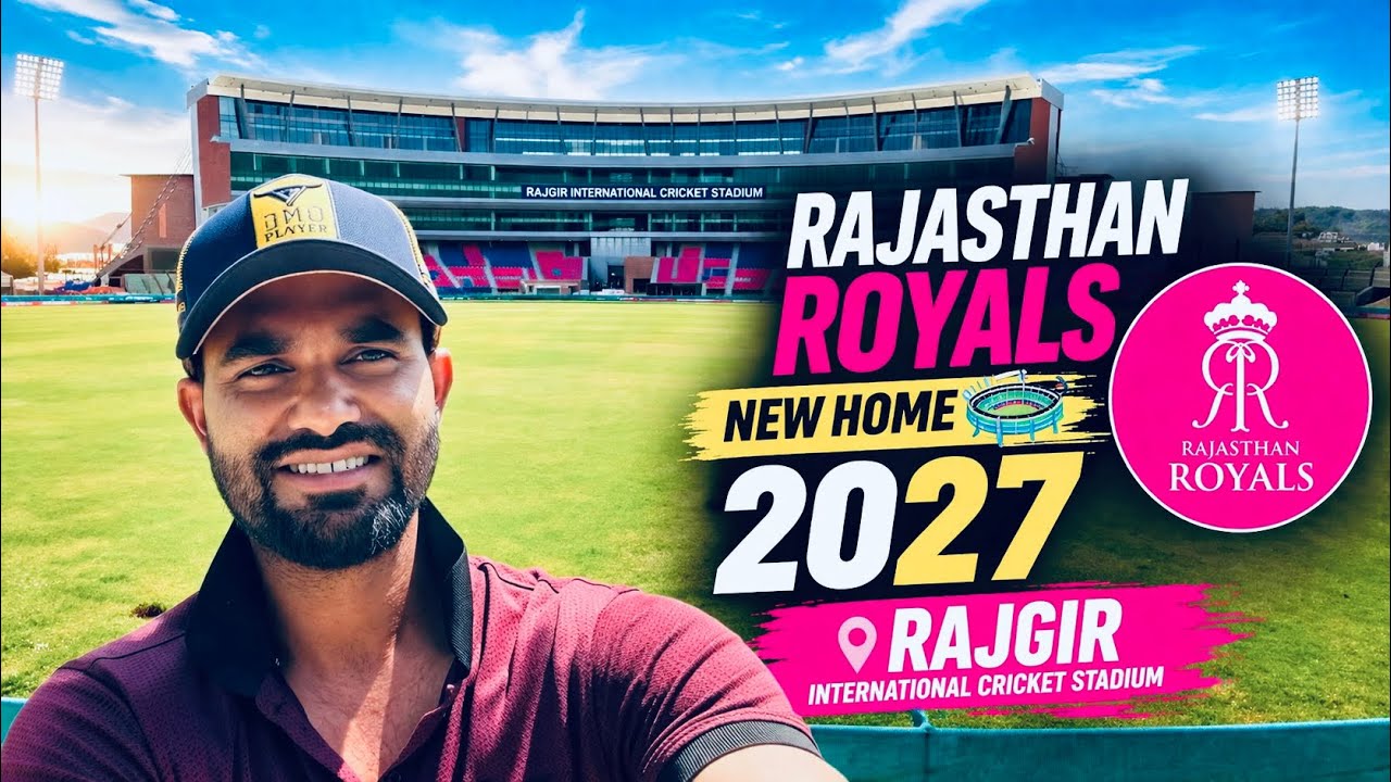 The home ground of Rajasthan Royals in IPL 2027 will be Rajgir International Cricket Stadium.