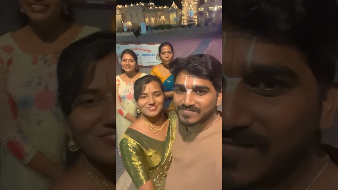 Statue of equality ☺️ #shorts #shortsindia #teluguvlogs #vlog #telugu #trend #statueofequality #fyp