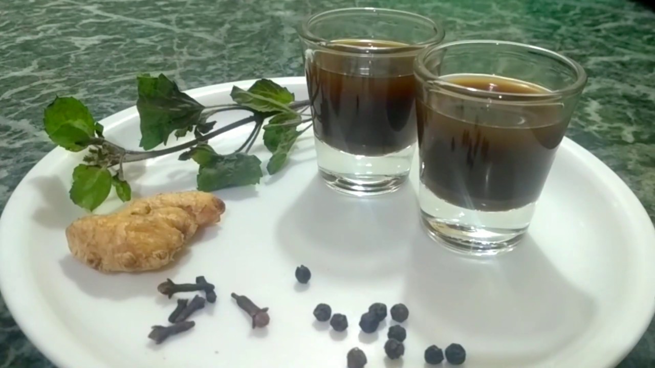 सर्दी-खाँसी के लिए काढ़ा/by gsdailyrecipes
