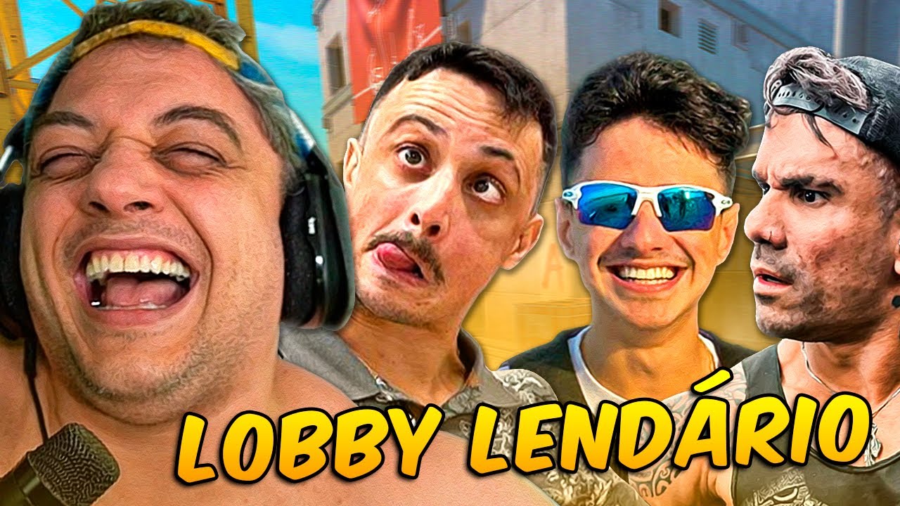 O LOBBY LENDÁRIO QUE SÓ TEM MALUCO!!!🤣🤣 @dilera @sheviii2k @Cabritoz ​