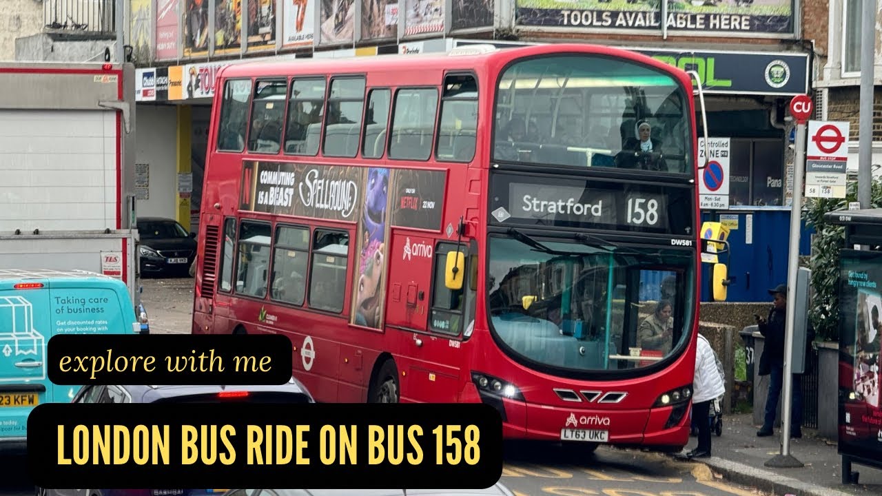London Bus Adventure Route 158: Stratford to Chingford Mount 🚌🍂