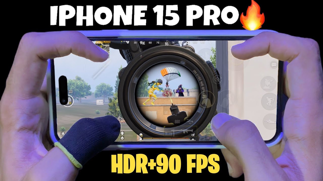 iPhone 15 Pro PUBG TEST in iOS 26.3 with ( HDR + 90 FPS ) 🔥 | iPhone 15 Pro Test in 2025 😍