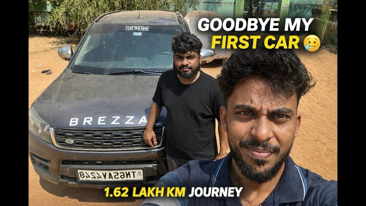 “1.62 Lakh KM Memories 😢 | Goodbye My First Car | Brezza Journey”