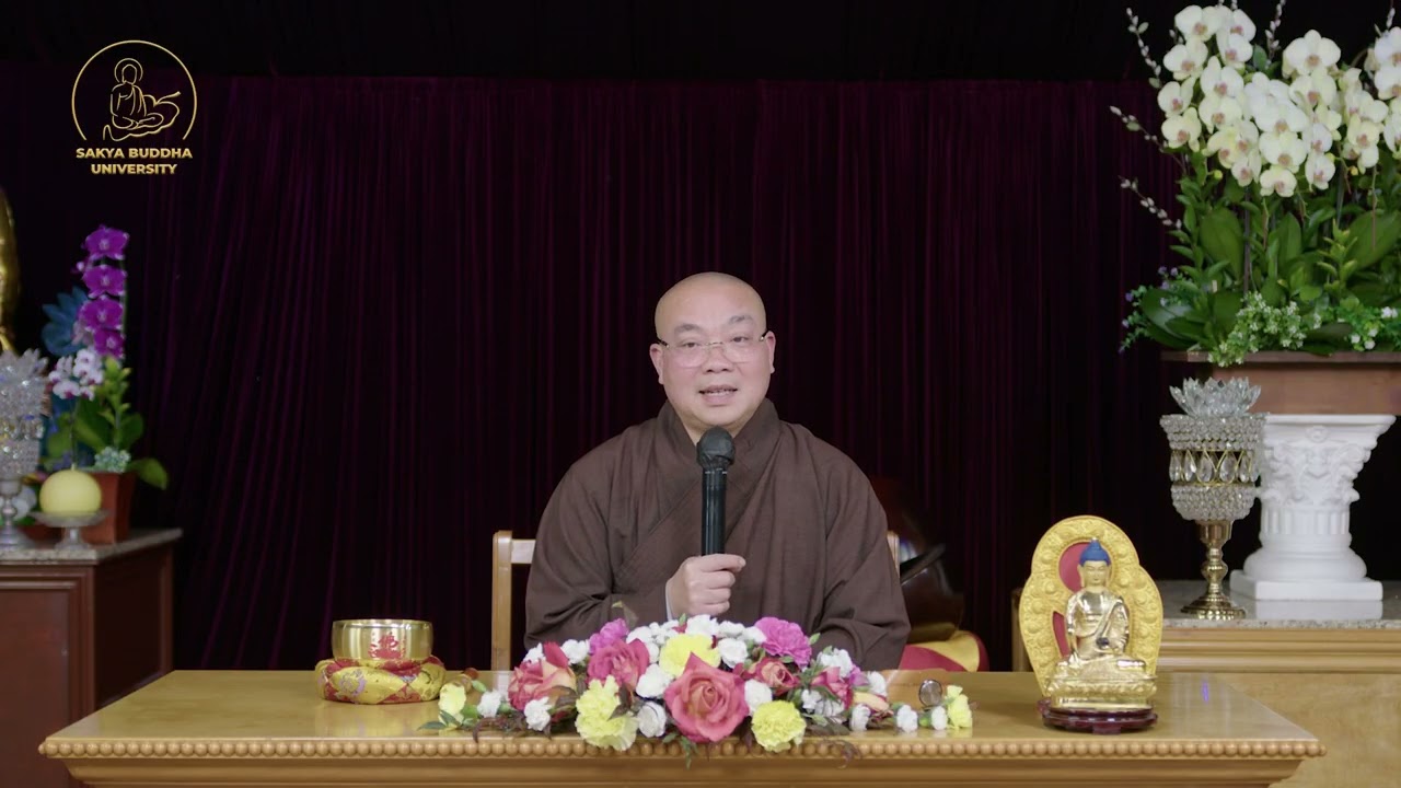 Phật Pháp Căn Bản || Bài 38 - Tĩnh Lự (P.4) - Thầy Thích Huyền Châu || SBU TV57.15