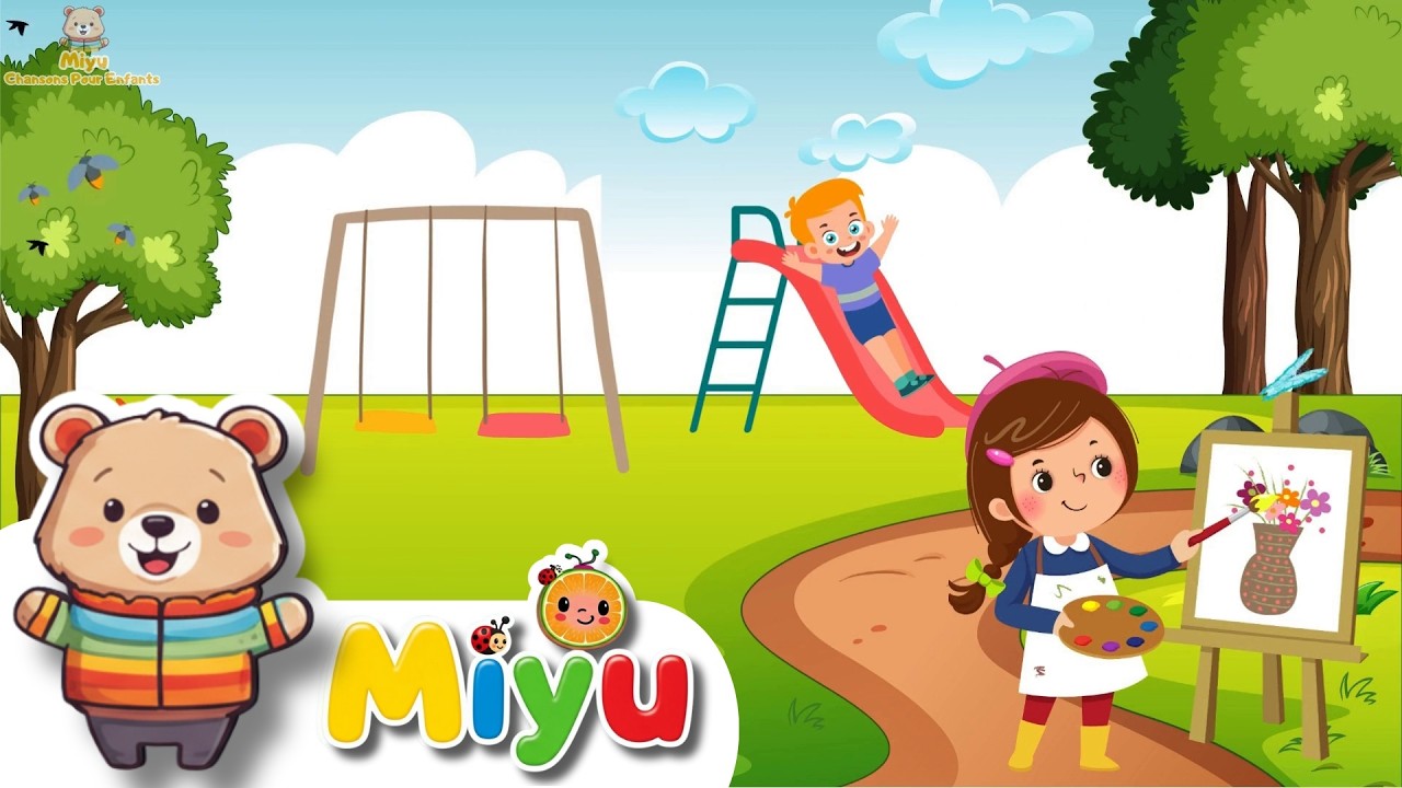 🌈🐸 La Chanson des Couleurs, des Animaux et des Saisons ! Éducatif et Joyeux avec Miyu 🎵