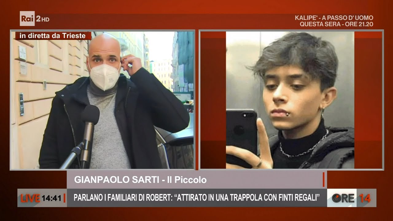 Omicidio Robert, convalidato il fermo di Alì - Ore 14 del 12/01/2022