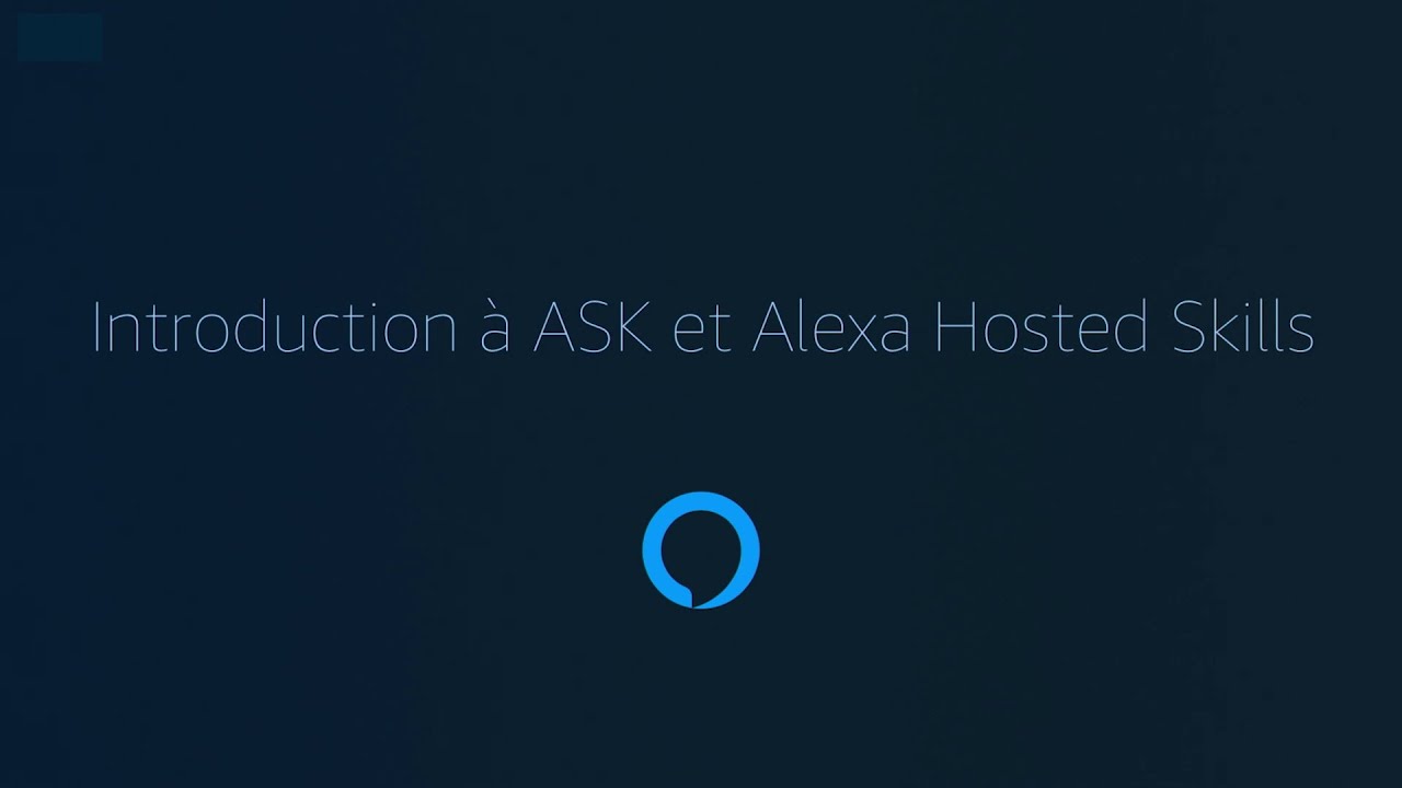 De zéro à Héros, Partie 1: Introduction à ASK et Alexa Hosted Skills