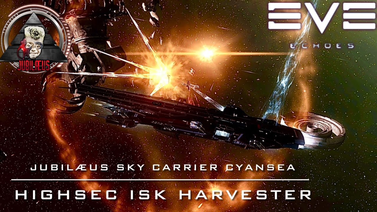 EVE ECHOES - PvE CyanSea in Highsec Island