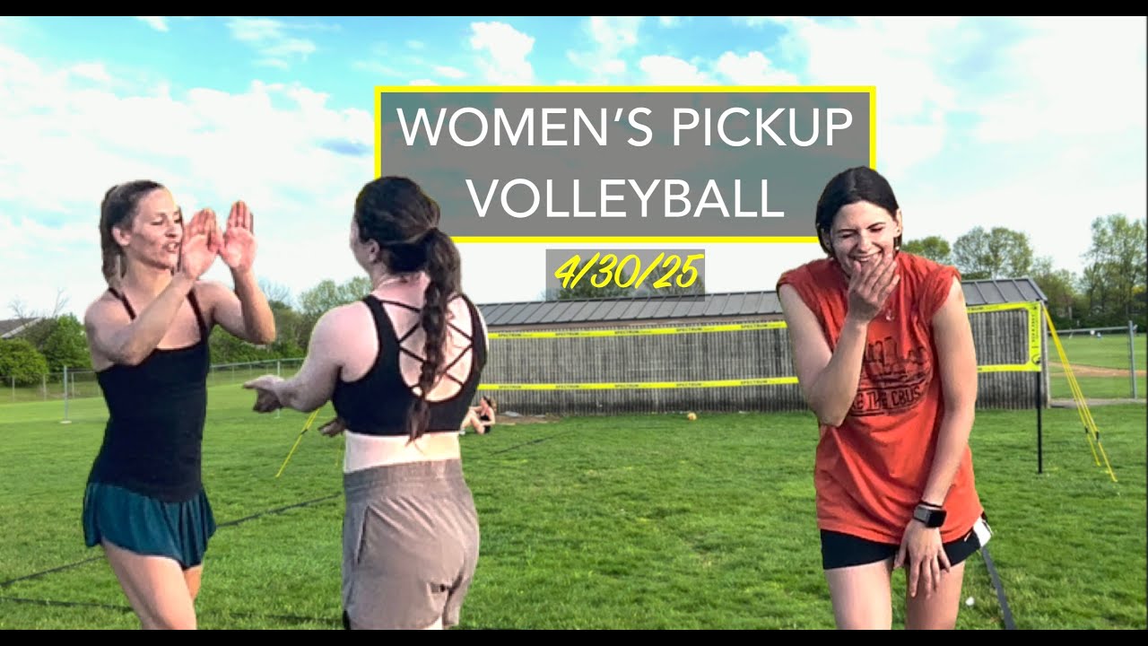 Women's Pickup Grass Volleyball