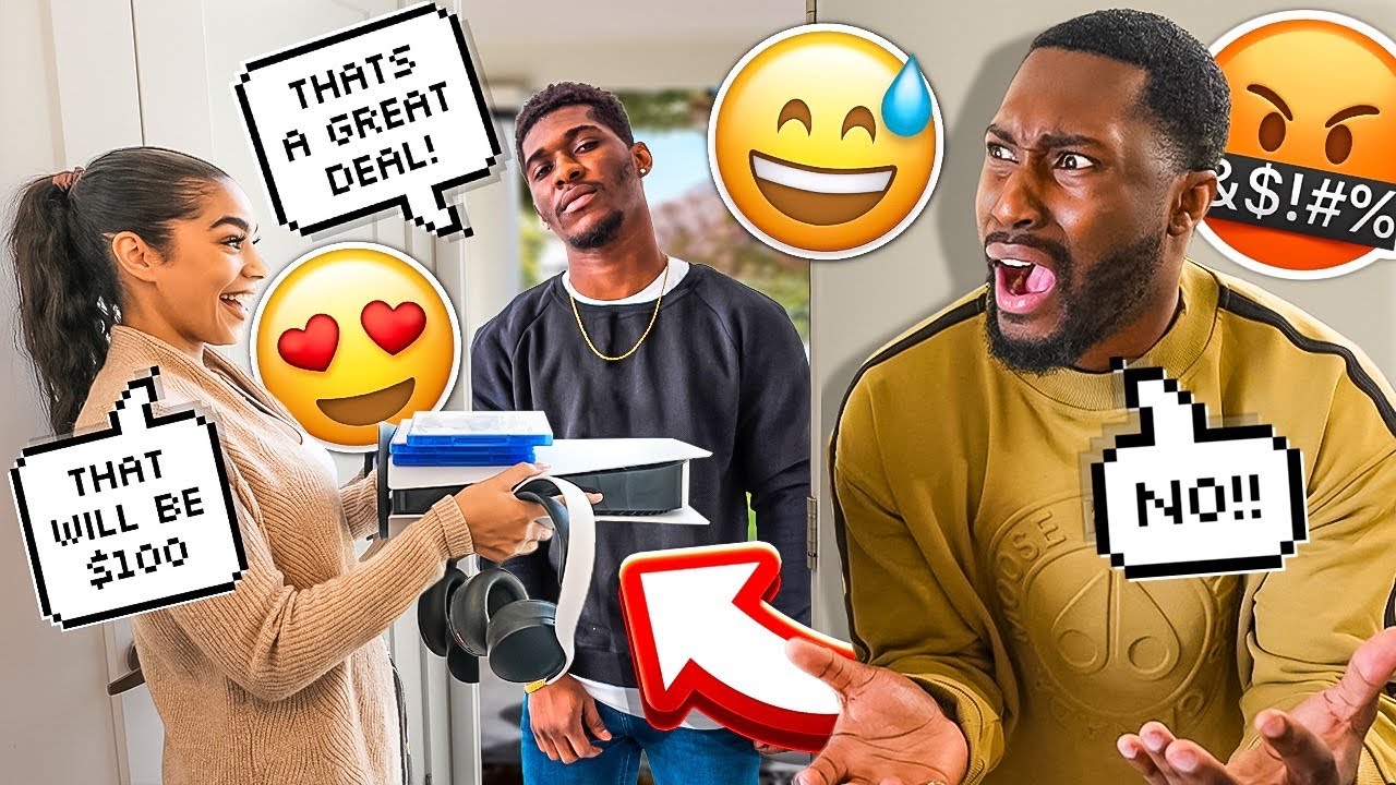 My Boyfriend Caught Me Selling His PS5!! BAD IDEA😳