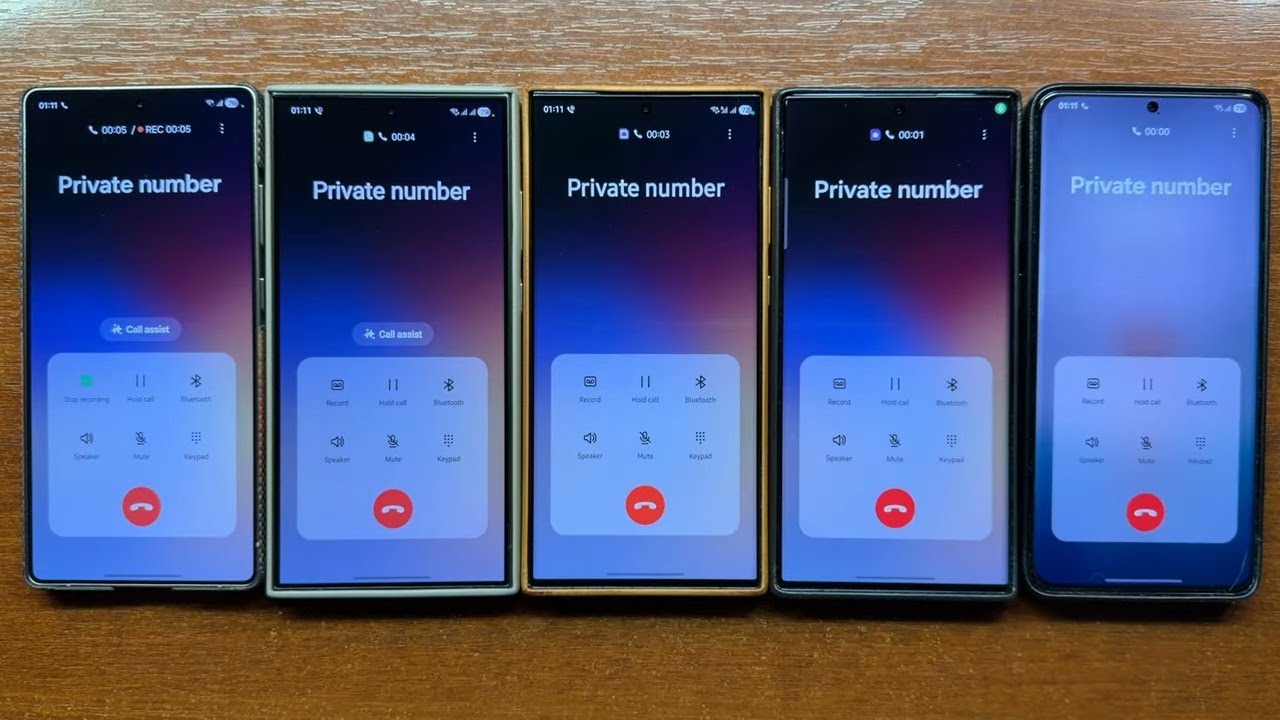 Samsung Galaxy S25U vs S24U vs S23U vs S22U vs S21U No Caller ID Incoming Call. One UI 8.0 & 7.0