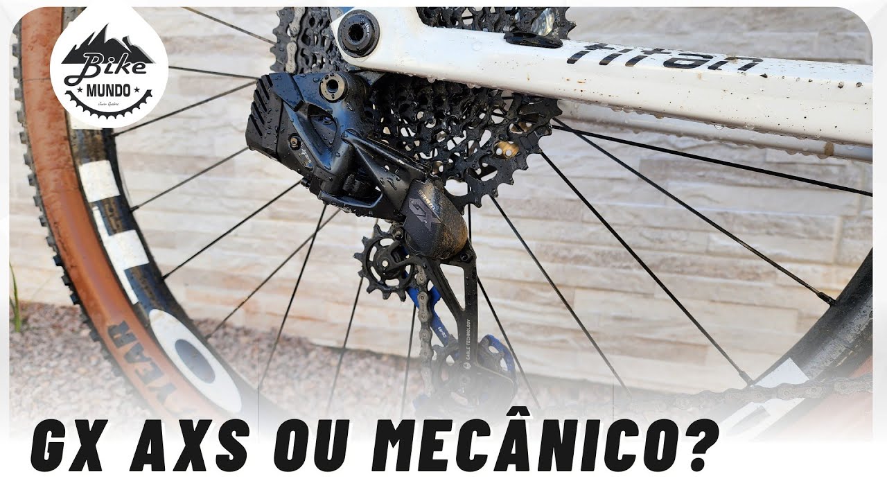 SRAM GX AXS VALE A PENA? COMPARATIVO ENTRE GX AXS E GX MECÂNICO! | BIKE MUNDO