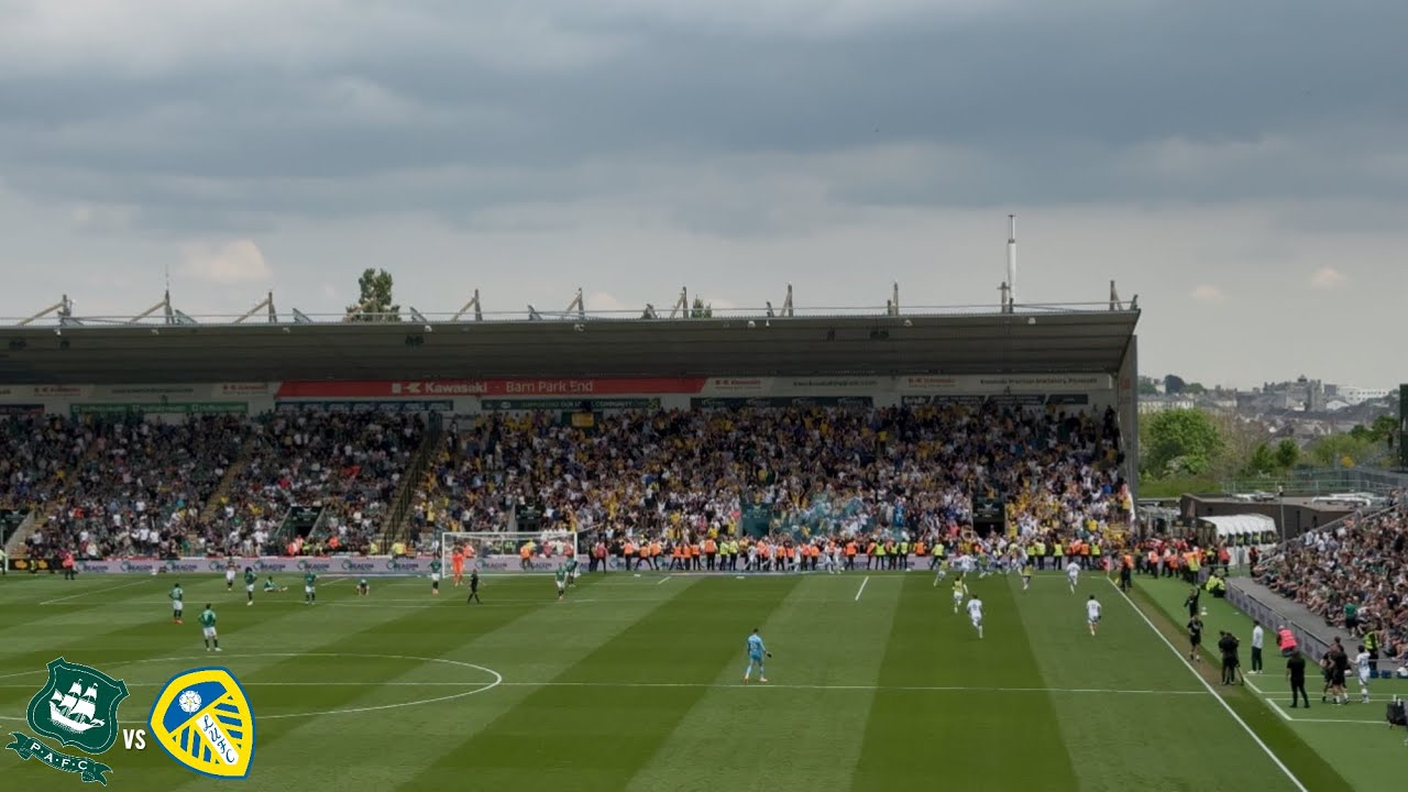 90TH MIN AWAY END MAYHEM! Plymouth Argyle vs Leeds United matchday highlights vlog (03/05/2025)