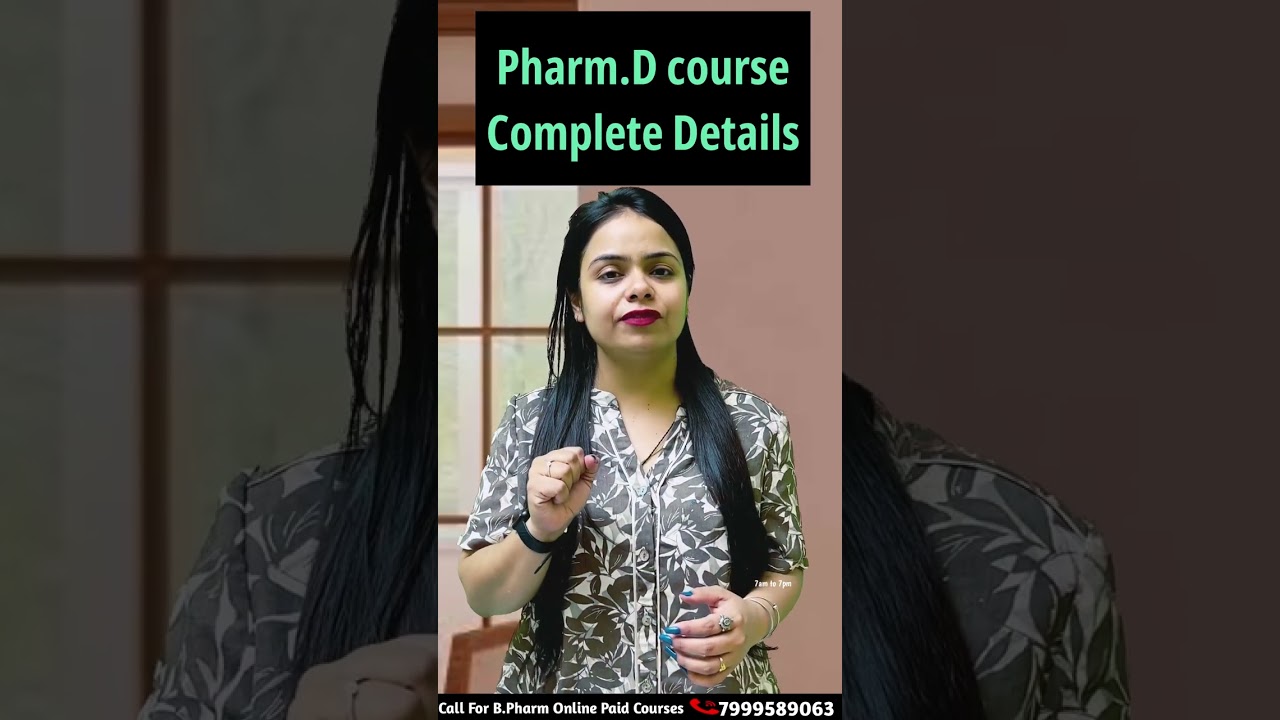 Scope of Pharm.D course in India 🇮🇳 Pharm.d | carrier in pharmacy | BSP pharmacy | Sakshi Rajput