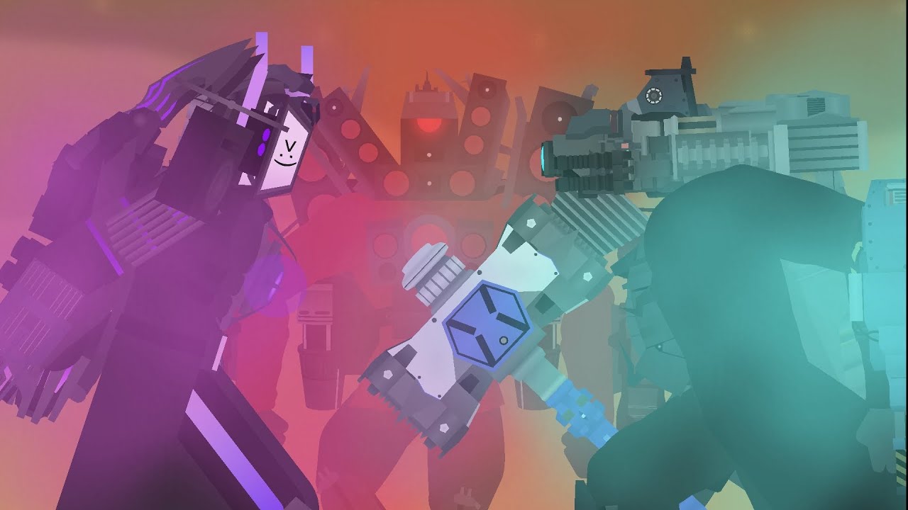 TITAN TVMAN VS TITAN CAMERA VS TITAN SPEAKERMAN Ep.1 //Skibidi toilet animation// stick nodes 
