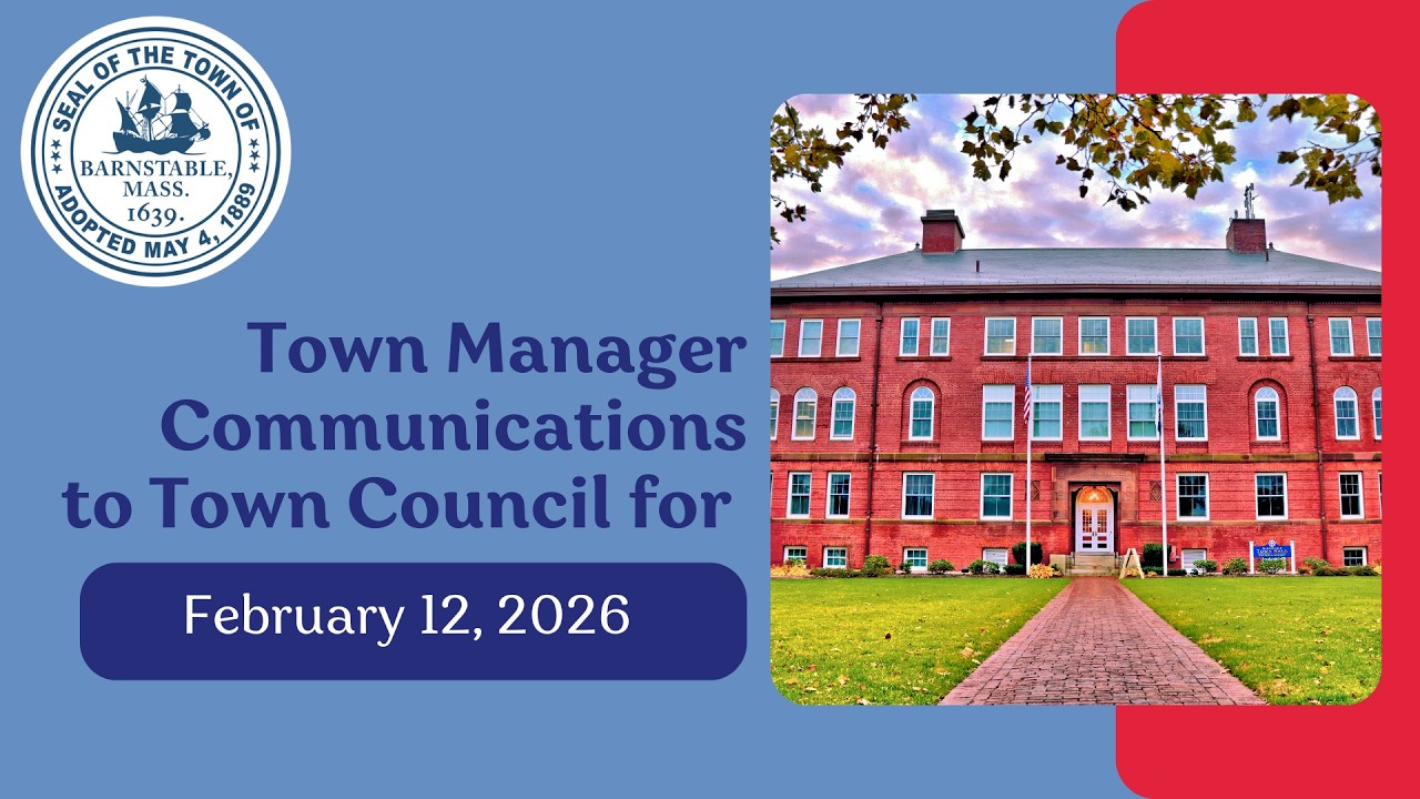 Town Manager Communications to Town Council 02-12-2026