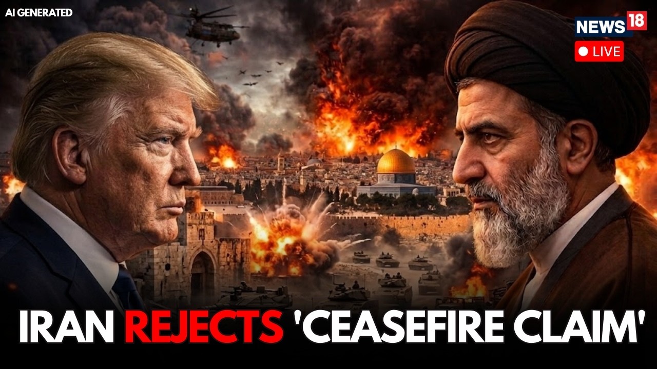 LIVE: Iran Rejects Ceasefire Claim After US President Donald Trump's Truth Social Post | N18G