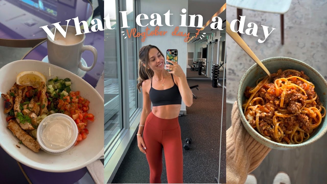 What I Eat In a Day | Realistic Meals 🍂 VLOGTOBER