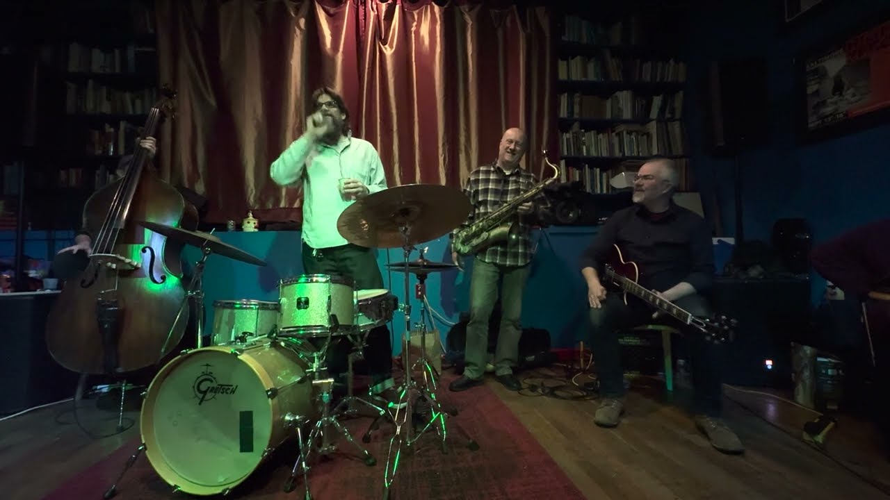 DIERKER HOLIDAY ENSEMBLE: Live @ The Red Room, Normals Books & Records, Baltimore,  MD., 12/27/2024