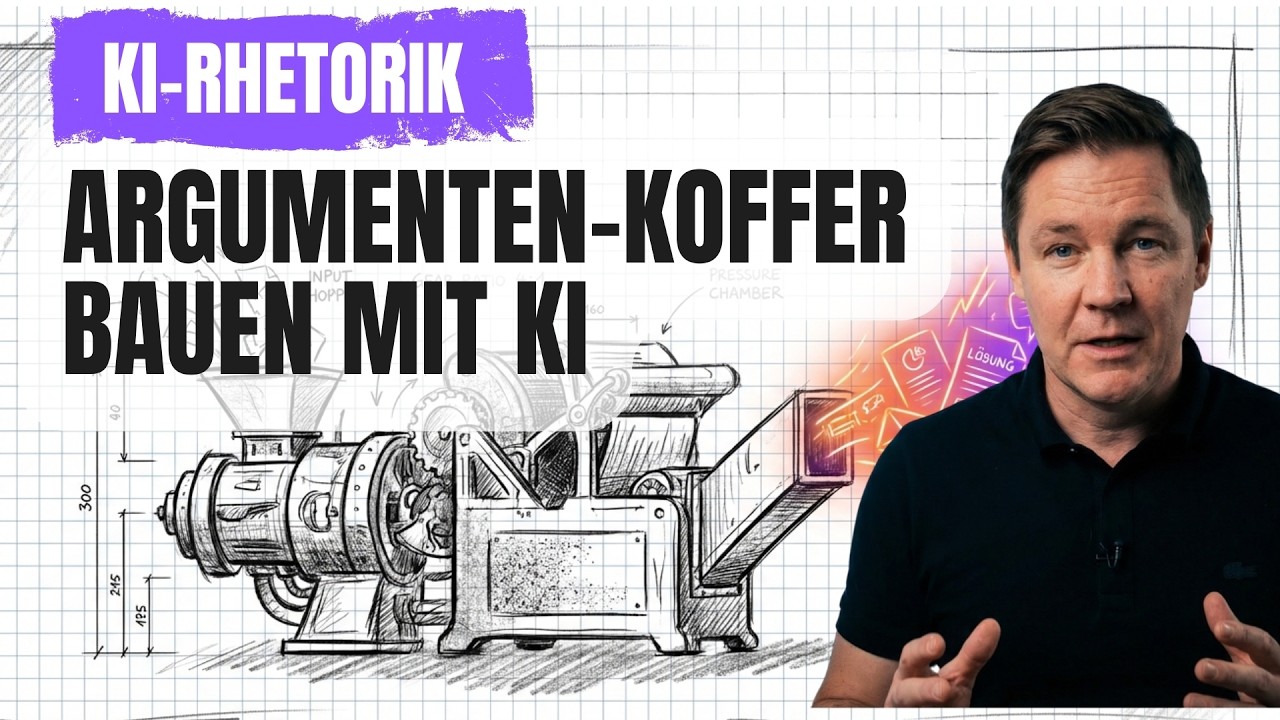 Argumentenkoffer mit KI – in 90 Minuten vollständig bestückt